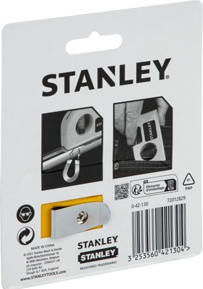 Stanley Pocket spirit level, 8.7cm (2 cm)
