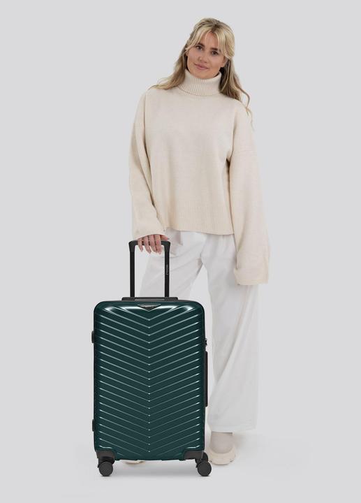 Actual product image Redolz Essentials 18 4 Rollen Trolley 66 cm mit Dehnfalte (720 l, M (50 - 90l))