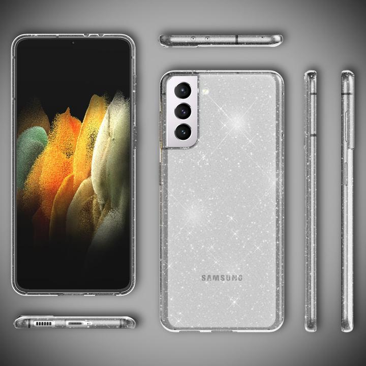 Produktbild Nalia Glitter Handyhülle (Samsung Galaxy S21+)