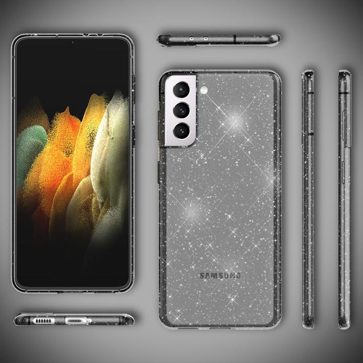 Immagine prodotto Nalia Custodia per cellulare Glitter (Samsung Galaxy S21+)