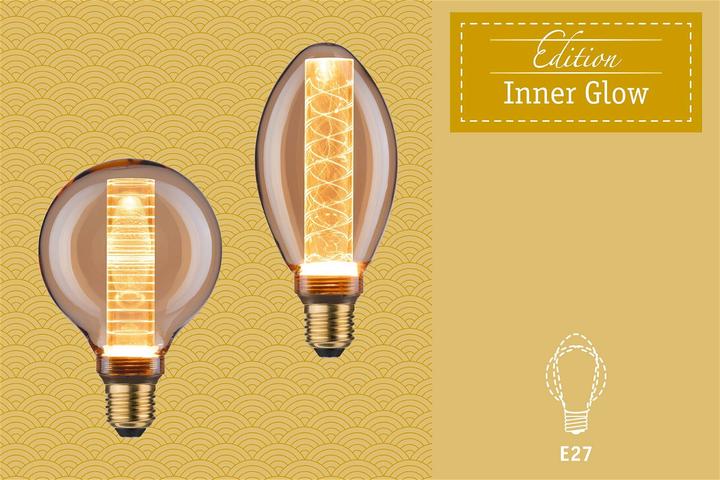 Actual product image Paulmann Piston ST64 Inner Glow (E27, 3.60 W, 120 lm, 1 x, G)