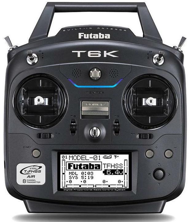 Futaba Télécommande T6K V2.0 Mode 2 (gaz à gauche)