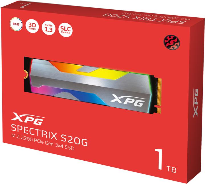 Produktbild Adata XPG Spectrix S20G (500 GB, M.2 2280)