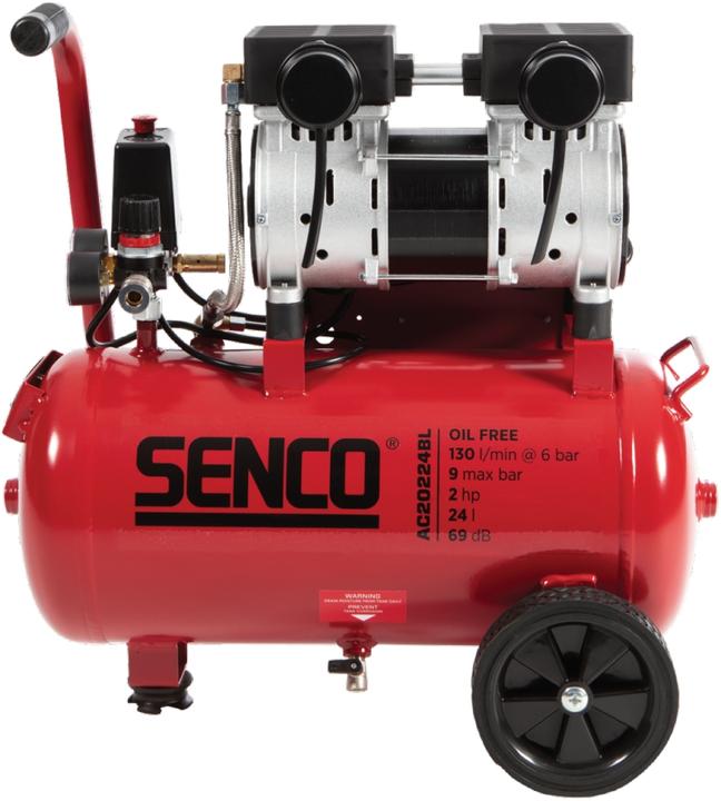 Produktbild Senco AFN0038EU AC20224BL-EU Ölfreier Silent-Kompressor 24 Liter (24 l)