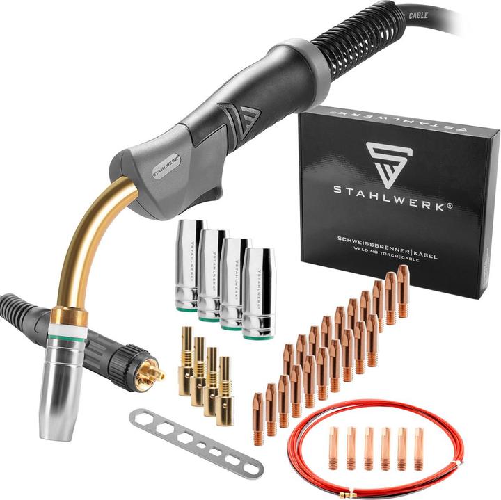 Produktbild Stahlwerk Verschleissteile Set MIG MAG Alu 28 Teile für AK25/MB25 Schweissbrenner