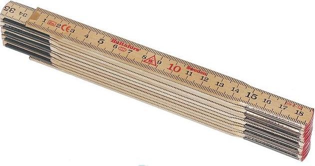 Produktbild Hultafors Schwedenmeter mit Innenteilung (2 m)