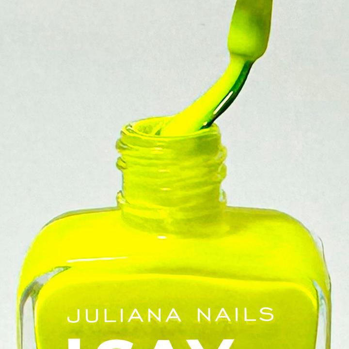 Immagine prodotto Juliana Nails Say Stay! Smalto per unghie Neon Spotlight Sparkle (Riflettore neon scintillante, Smalto per unghie effetto gel)