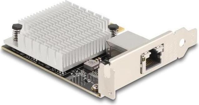 Produktbild Delock 90758 - PCI Express x4 Netzwerk Karte 10 Gigabit LAN 1 x RJ45 AQC107S (PCI-E x4)