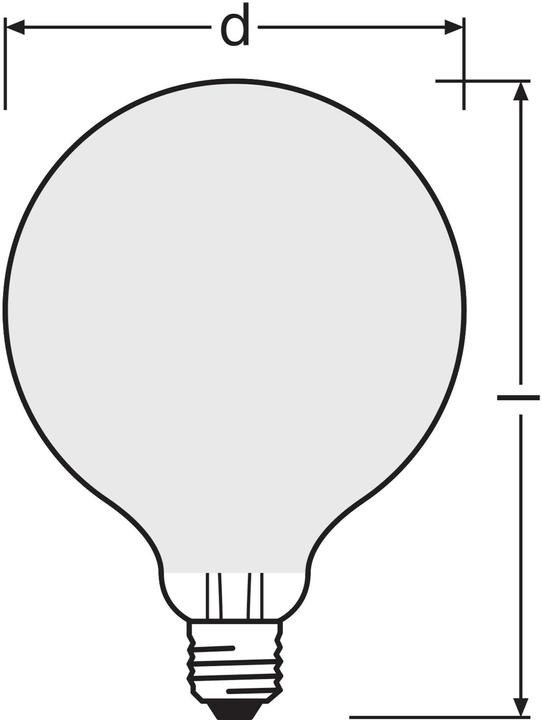 Immagine prodotto Osram Star Globe (E27, 11 W, 1521 lm, 1 x, D)
