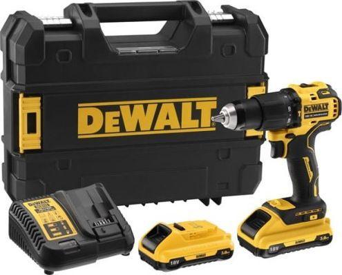Image du produit DeWalt HAMMER DRILL 18V 65Nm 2x3.0Ah WITHOUT SHEETS DCD709L2T (Fonctionnement sur batterie)