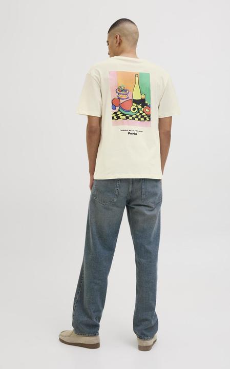 Produktbild Jack & Jones Rückenprint Rundhalsausschnitt T-shirt T-shirt (M)