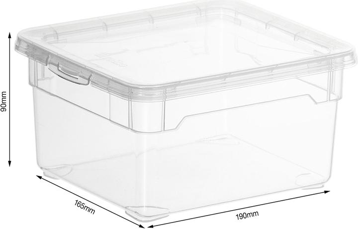 Actual product image Rotho Clear (19 x 16.5 x 9 cm, 2 l)