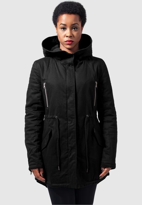 Immagine prodotto Urban Classics Parka donna in cotone foderato con sherpa (S)