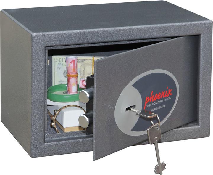 Immagine prodotto Phoenix Cassaforte antieffrazione SS0801K Vela Home Office (10 l)