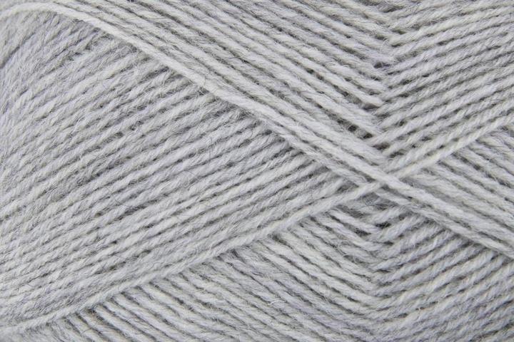 Produktbild Schachenmayr Sockenwolle uni 4 fädig ca. 410 m 00090 hellgrau meliert 100 g
