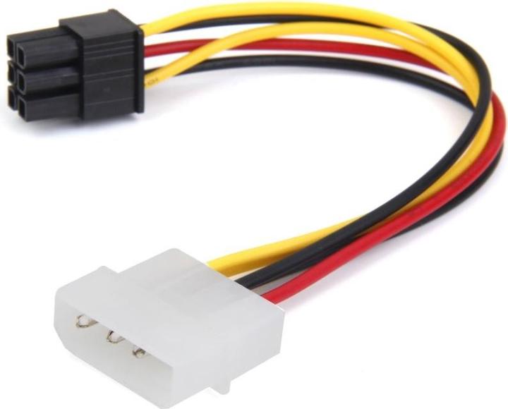 Immagine prodotto PowerGuard Adattatore per cavo di alimentazione della scheda grafica da 4 pin IDE Molex a 6 pin