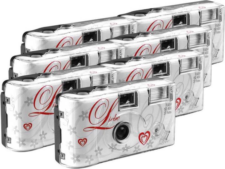 Actual product image Topshot Red Hearts (Colour film)