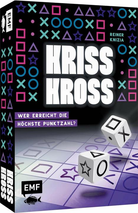 Actual product image Dice game: Kriss Kross - Who will get the highest score? (German)
