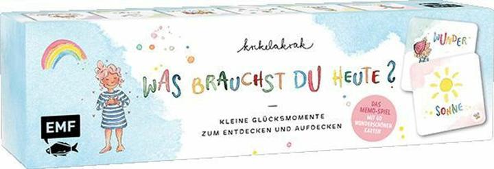 Produktbild Memo-Spiel: Was brauchst du heute? – Kleine Glücksmomente zum Entdecken und Aufdecken (Deutsch)