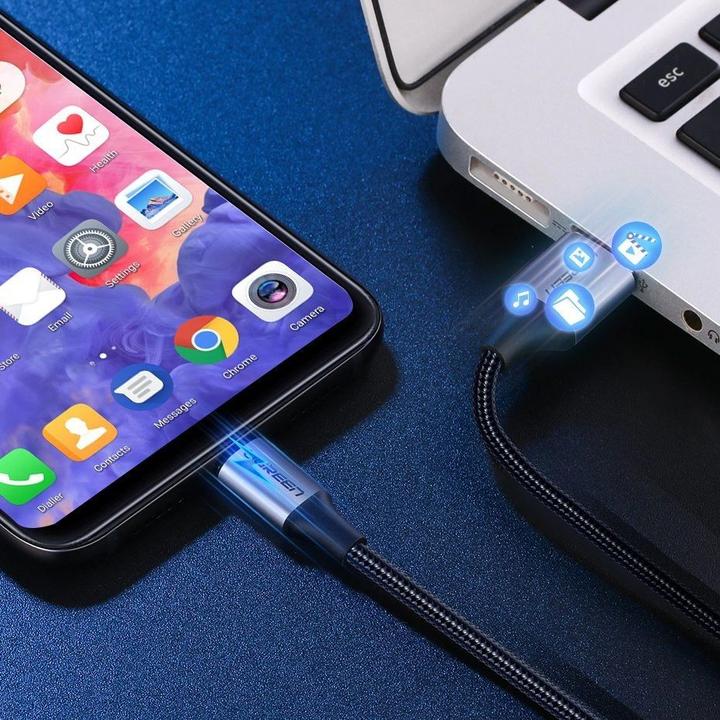 Produktbild Ugreen USB A — USB C (0.25 m, USB 2.0)