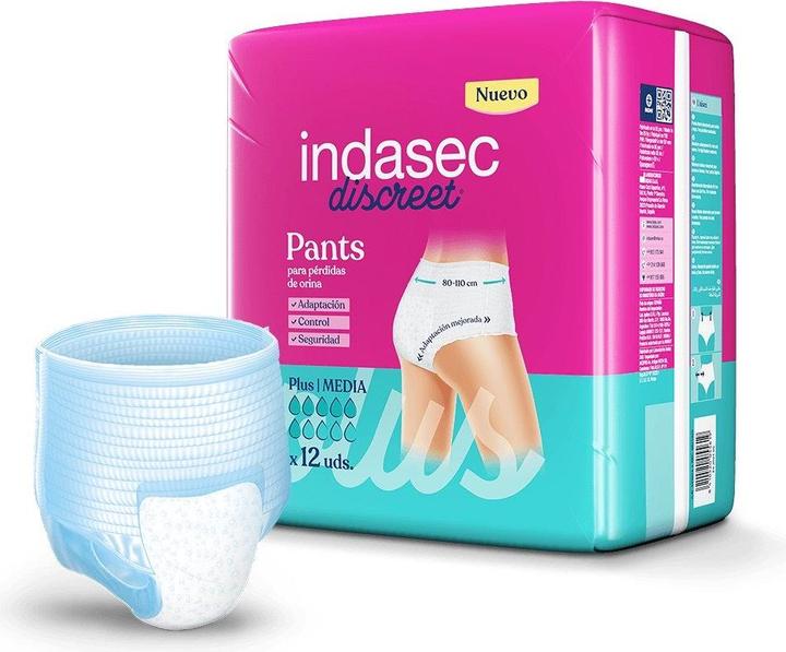 Produktbild Indasec Pant Plus (12 x, M)
