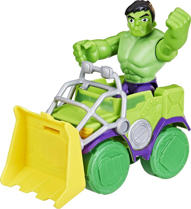 Image du produit Hasbro Marvel Spidey and His Amazing Friends coffret Camion démolisseur de Hulk