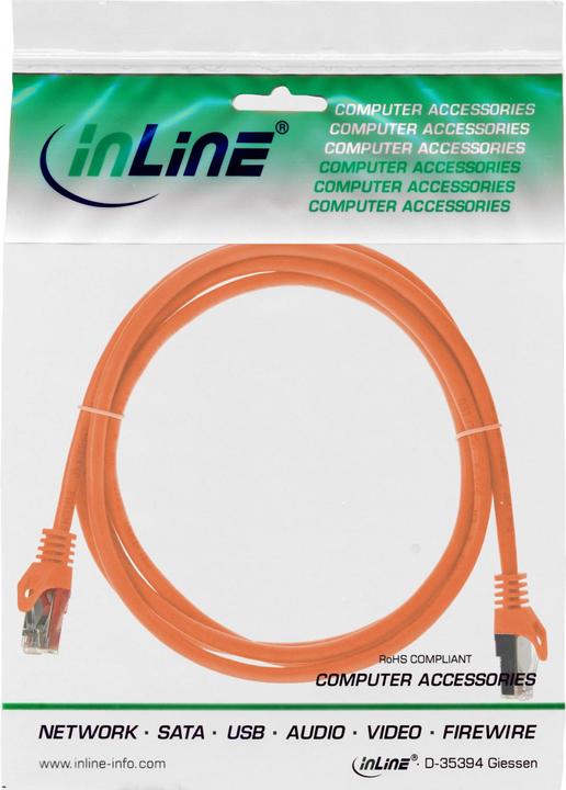 Produktbild InLine Patchkabel (SF/UTP, CAT5e, 1.50 m)