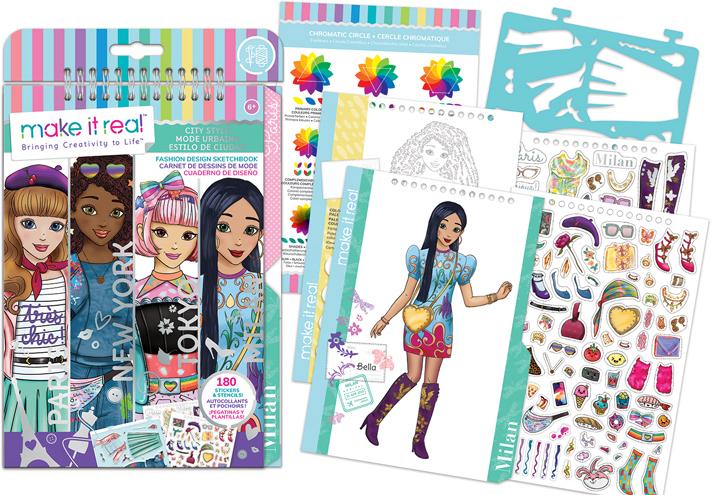 Actual product image Make it Real - Fashion Design Book - City Style