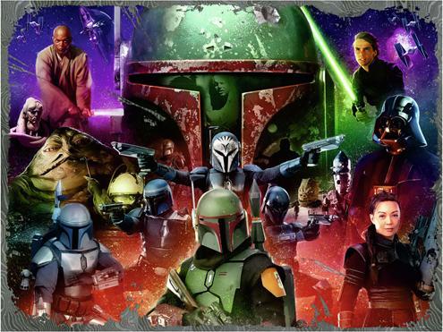 Produktbild Ravensburger Puzzle 12000427 - Boba Fett: Bounty Hunter - 1500 Teile Star Wars Puzzle für (1500 Teile)
