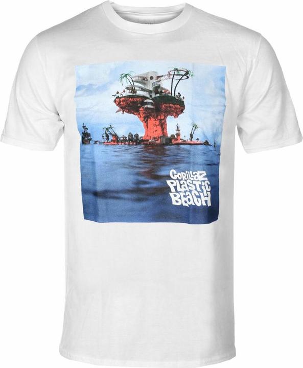 Universal Textiles Unisex Adult Plastic Beach Cotton T-Shirt (L)