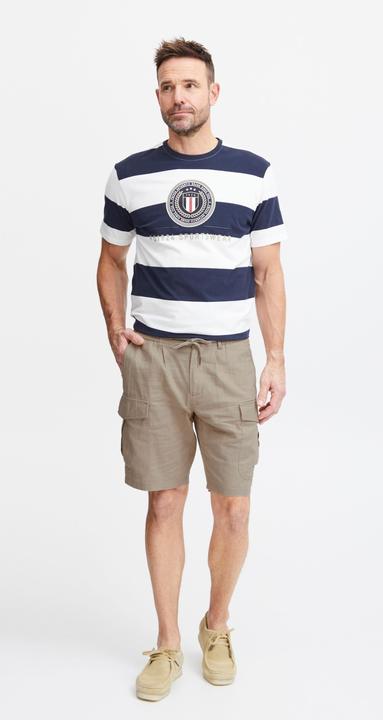 Actual product image FQ1924 FQHenry linen cargo shorts 21900624 (L)