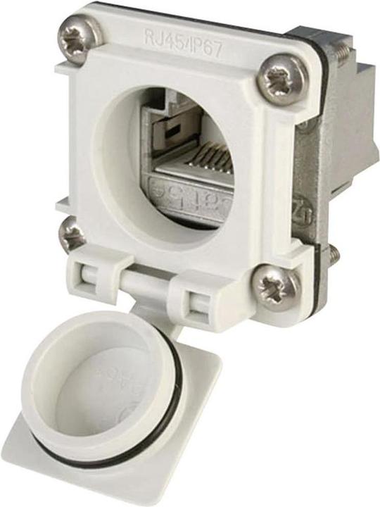 Produktbild Telegärtner RJ45 Steckverbinder STX V6 Flanschset Variante 6
