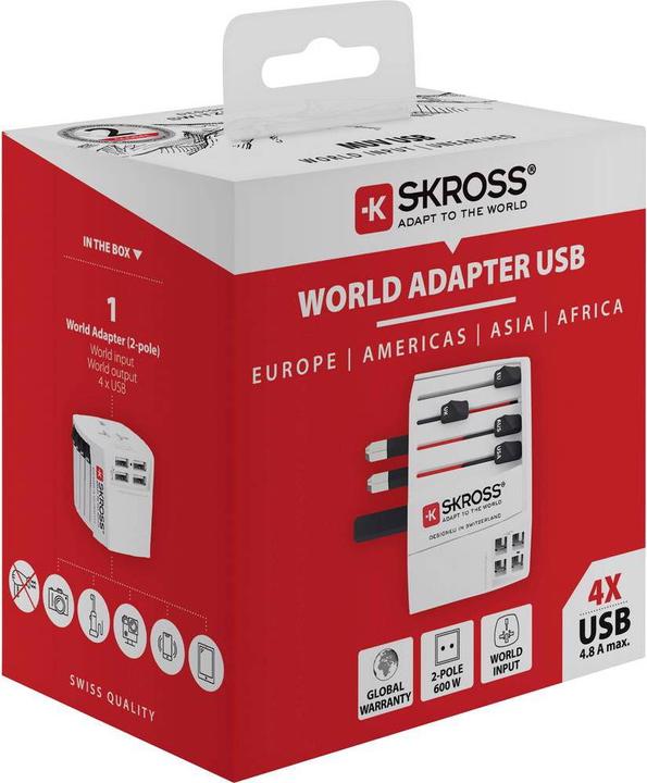 Produktbild Skross Reiseadapter MUV USB