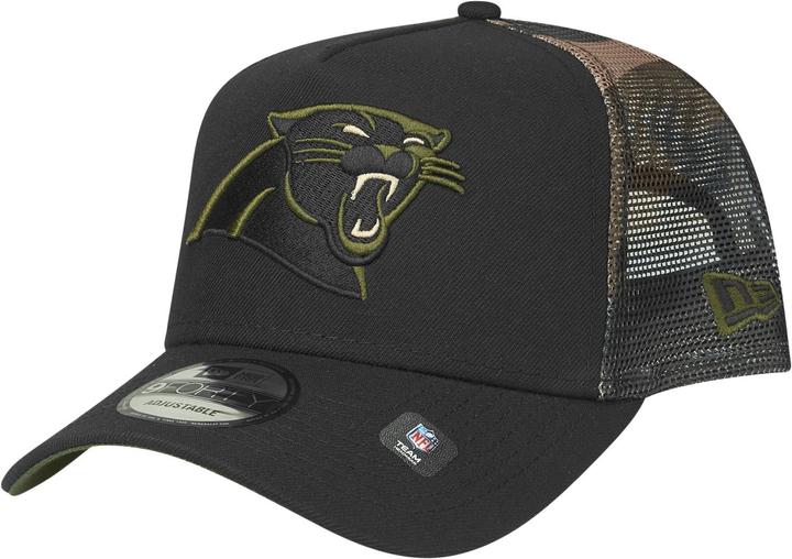 New Era Snapback Trucker Cap - Carolina Panthers wood camo (One Size)