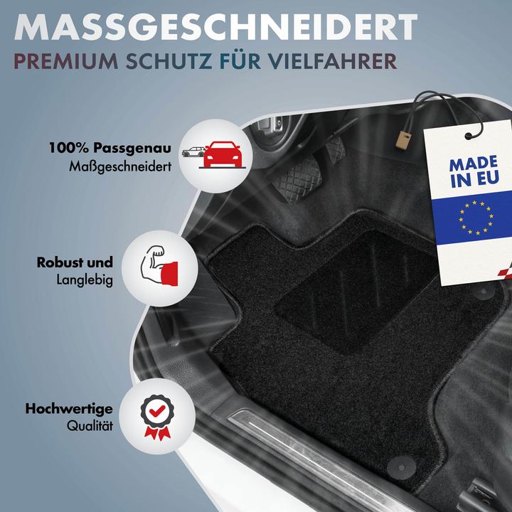Immagine prodotto Walser Tappeti per Fiat Bravo BJ 04/2007 - oggi (2 tappetini anteriori + 2 tappetini posteriori)