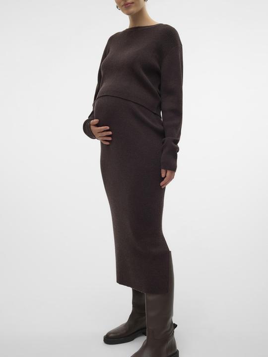 Actual product image Mamalicious Hohe Taille Midirock Strickrock (XL)