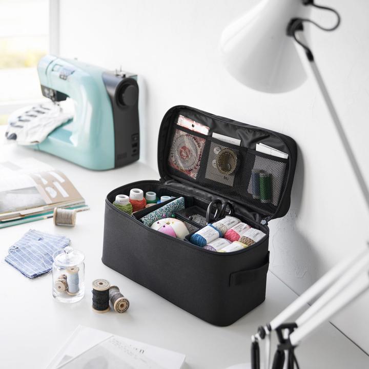 Actual product image Yamazaki Storage bag with dividers TOWER (8 l)