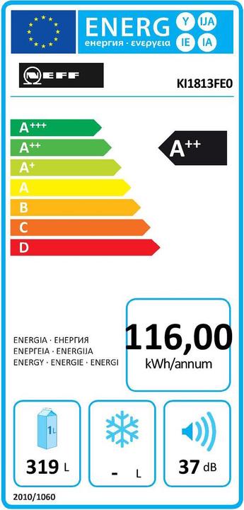 Energie-Label Neff KI1813FE0 (319 l)