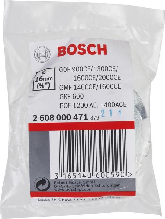 Actual product image Bosch Professional Zubehör Copying sleeve for Bosch routers, with quick-release fastener, 16 mm