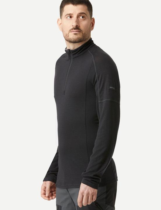 Actual product image Forclaz TREK 500 MERINO ZIP (XL)