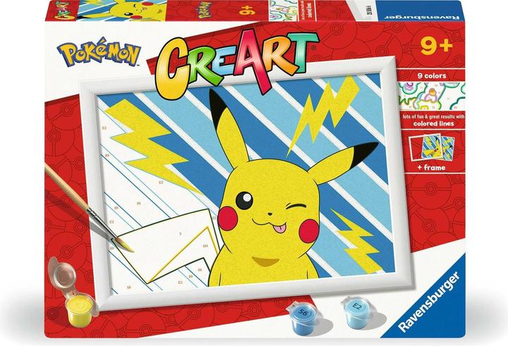 Produktbild Ravensburger CreArt - Malen nach Zahlen - Cheeky Pikachu