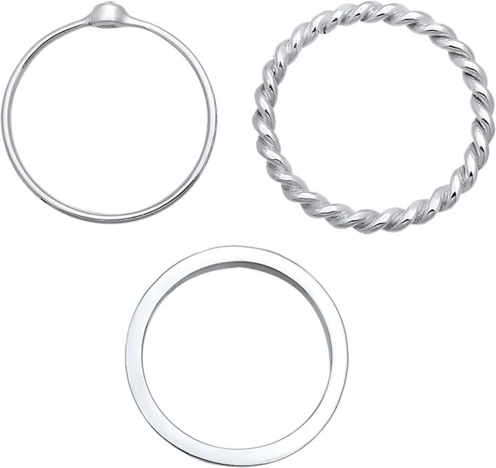Actual product image Elli Set solitaire (56, 925 Silver)