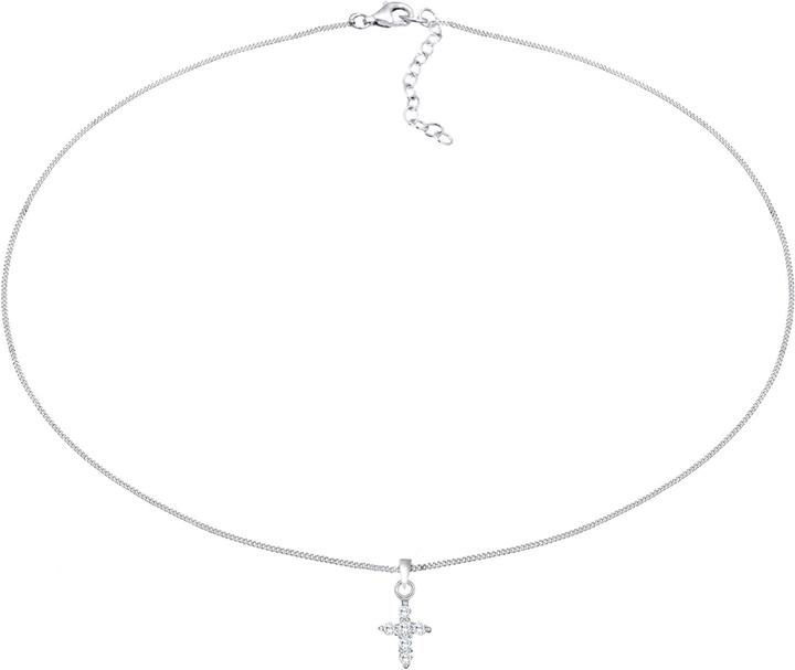 Produktbild Elli Choker Kreuz Zirkonia Kristall (925 Silber, 36 cm)