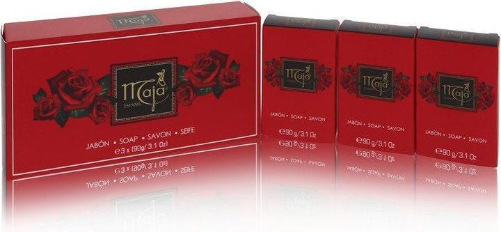 Produktbild Maja Soap Maja by Myrurgia Soap (3 pack) 92 ml (Hartseife, 92 ml)