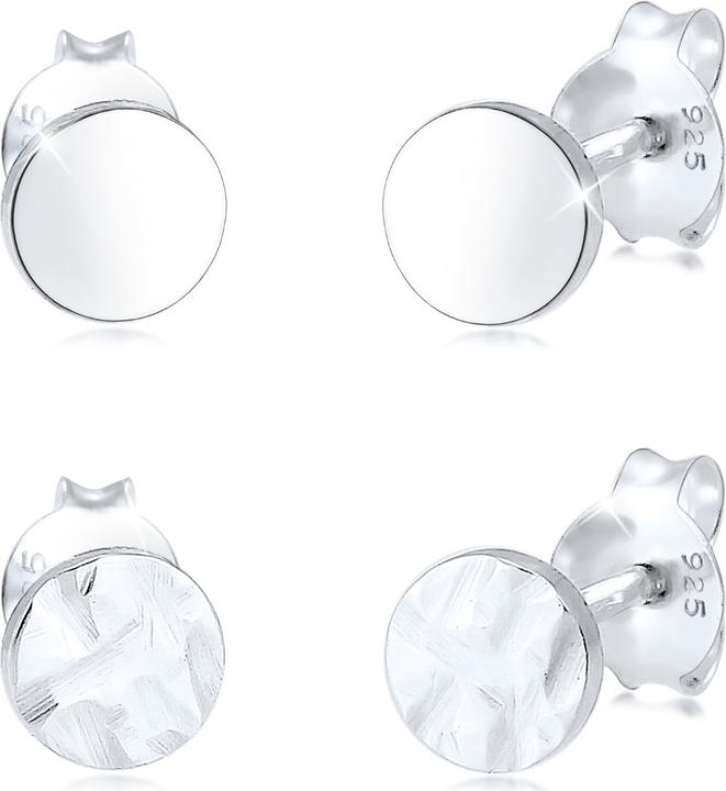 Immagine prodotto Elli Set Gehämmert und Glänzend (925 Argento)