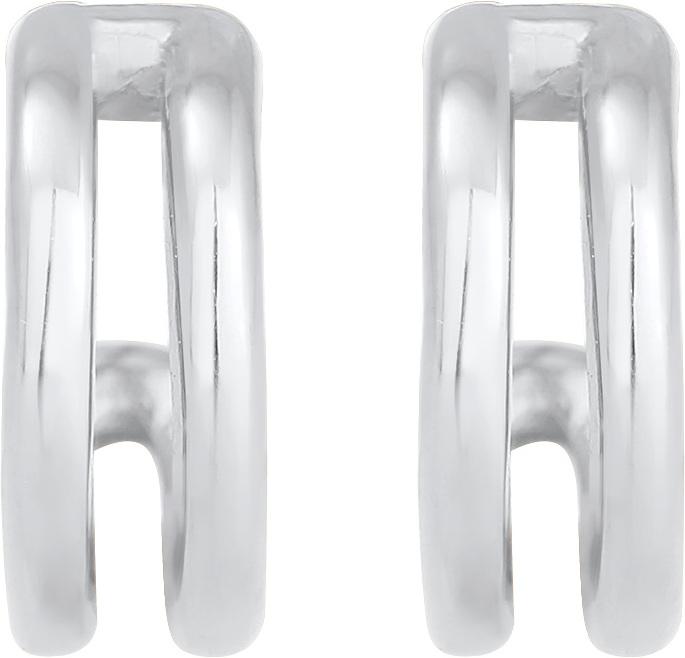 Actual product image Elli Creolen Minimal (925 Silver)