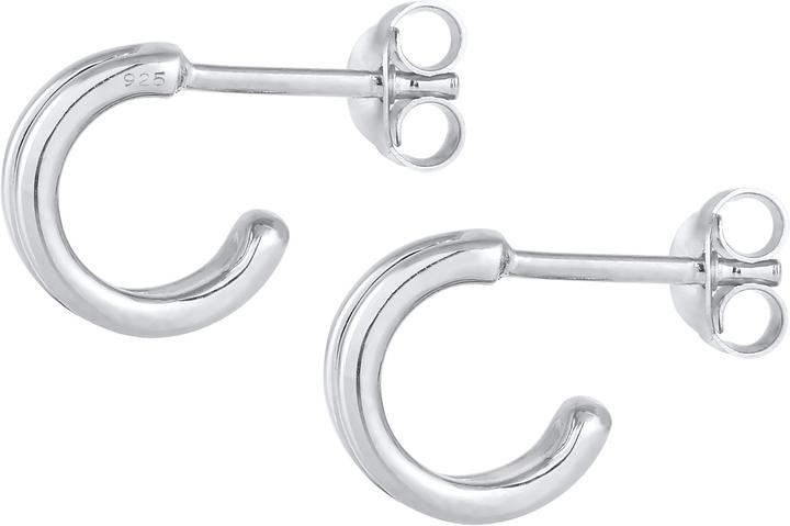 Actual product image Elli Creolen Minimal (925 Silver)
