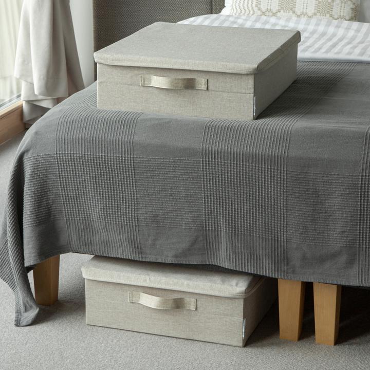 Image du produit Bigso SOFT Beige - Positionnement sous le lit (40 x 30 x 22 cm)