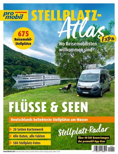 Produktbild pro mobil Stellplatz-Atlas 01/2024 (Deutsch, 2024)