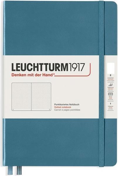 Produktbild Leuchtturm1917 Leuchtturm Pocket Dots St.Blue (90 x 150 mm, Gepunktet, Harter Einband)